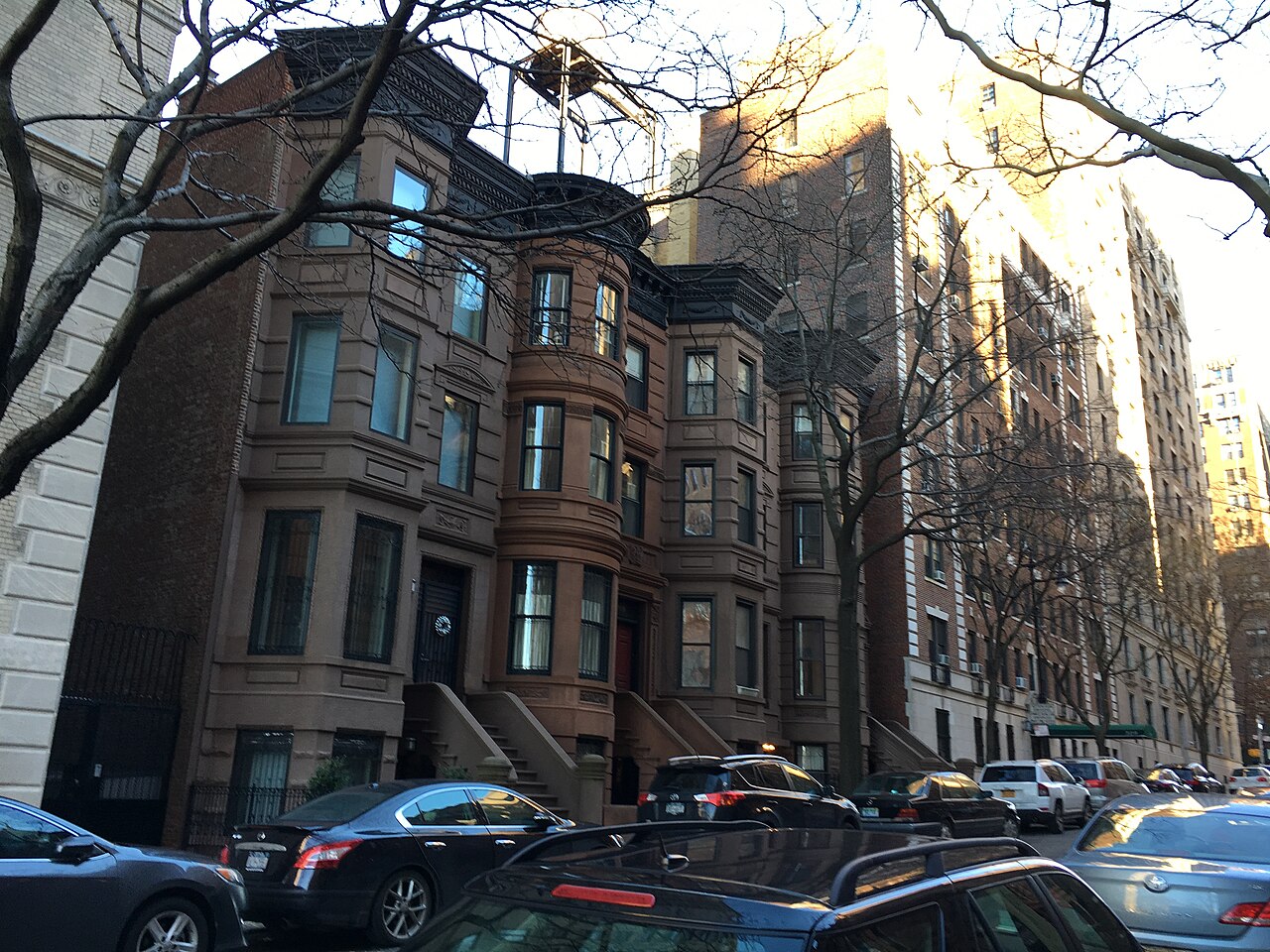 Upper West Side brownstones